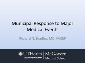 TM17 Municipal Response Slide TM17 Municipal Response Slide